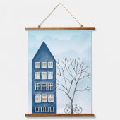 ティネメントハウシズ 吊り下げ型タペストリー (正面)