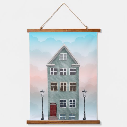 ティネメントハウシズ 吊り下げ型タペストリー (正面2)