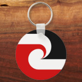 ティノランガタンガマオリ国旗 キーホルダー (正面)