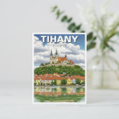 ティハニーハンガリー旅行 ポストカード (スタンド正面)