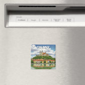 ティハニーハンガリー旅行 マグネット (インサイチュ (食洗機))