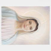 ティハルジーナのご婦人、平和の毛布の女王 フリースブランケット (正面(横))