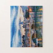 ティバーローマの有名な橋。 ジグソーパズル (縦)