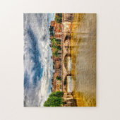 ティバーローマの有名な橋。 ジグソーパズル (縦)