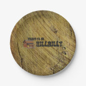ティヒルビリー誇りを持った ペーパープレート (正面)