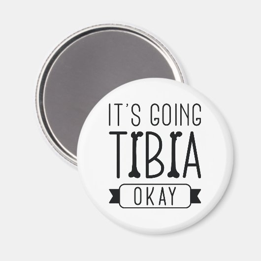 ティビア大丈夫だ マグネット (正面/裏面)