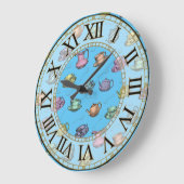 ティビクトリアンータイム大時計 ラージ壁時計 (傾斜)