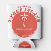 ティビーアイランドチャサムカウンティジョージア 缶クーラー (裏面)