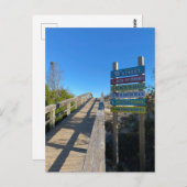 ティビーアイランド15th通りビーチ ポストカード (正面/裏面)