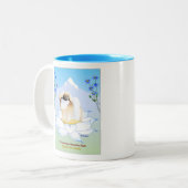 ティビースペシャルティコーヒーマグ ツートーンマグカップ (正面左)