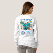 ティビー島の思い出最高のは女子Tシャツ Tシャツ (裏面フル)