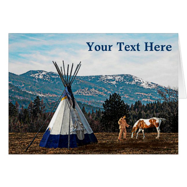 ティピウィンターキャンプ (正面横)