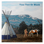 ティピウィンターキャンプ タイル (正面)