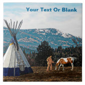 ティピウィンターキャンプ タイル (正面)