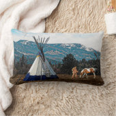 ティピウィンターキャンプ ランバークッション (ブランケット)