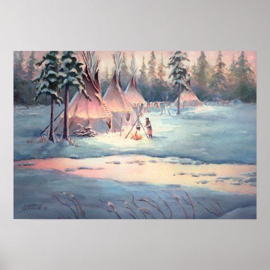 ティピキャンプショアズバイシャロンシャーペ ポスター (正面)