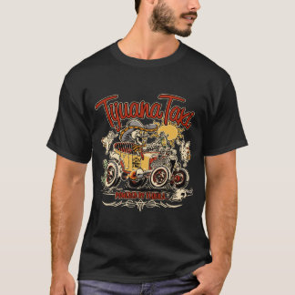 ティファナタクシー – 車の漫画 Tシャツ