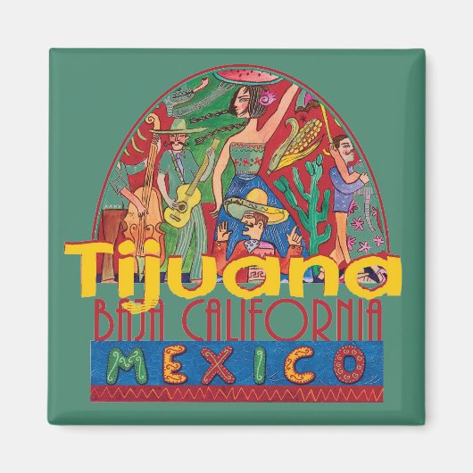 ティファナメキシコ マグネット (正面)