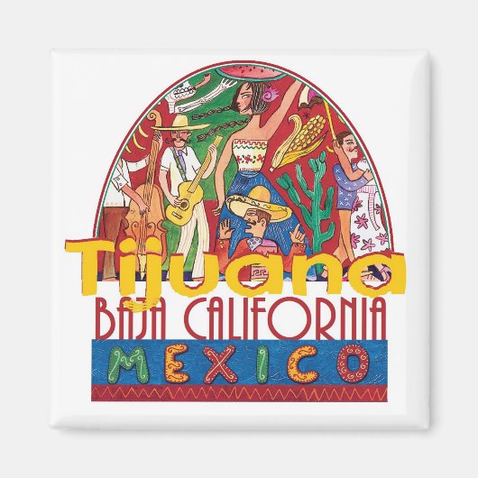 ティファナメキシコ マグネット (正面)