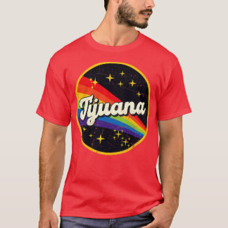 ティファナレインボーイン宇宙ヴィンテージグルンゲスタイル Tシャツ