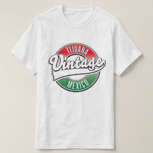 ティファナ メキシコ ヴィンテージ ロゴ Tシャツ (デザイン正面)