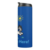 ティファニーと彼女のフリスビー タンブラー (回転右)