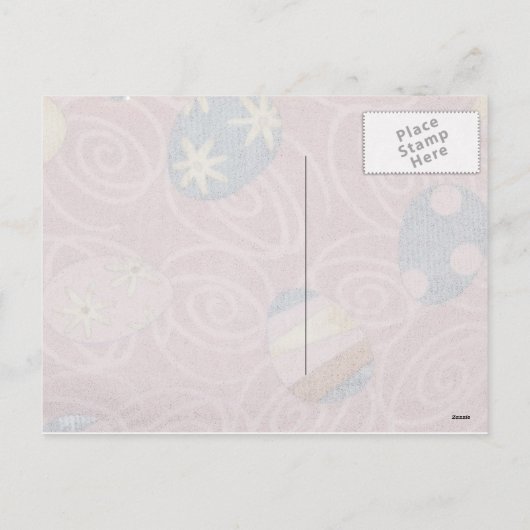 ティファニーのイースターポストカード シーズンポストカード (裏面)