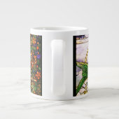 ティファニーのステンドグラスのパロツジャンボマグ ジャンボコーヒーマグカップ (裏面)