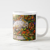 ティファニーのステンドグラスのパロツジャンボマグ ジャンボコーヒーマグカップ (右)