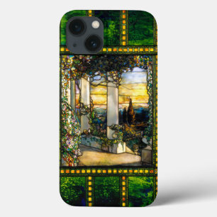 ティファニーのステンドグラス窓アート iPhone 13ケース