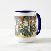 ティファニーのステンドグラス藤マグカップ マグカップ (正面右)