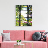 ティファニーウィンドウキャンバスプリント キャンバスプリント (インサイチュ (リビング))