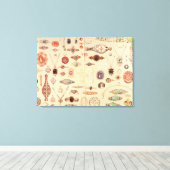 「ティファニーカタログ」からのジュエリー, 1890 キャンバスプリント (インサイチュ (ウッドフロア))