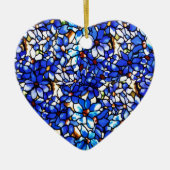 ティファニークレマティスへのコード セラミックオーナメント (正面)