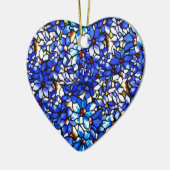 ティファニークレマティスへのコード セラミックオーナメント (左)