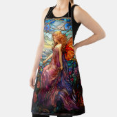 ティファニースタイルステンドグラス魔法の妖精 エプロン (インサイチュ)