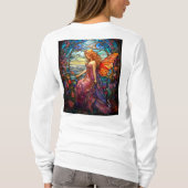 ティファニースタイルステンドグラス魔法の妖精 Tシャツ (裏面)