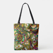 ティファニースタイル トートバッグ (裏面)