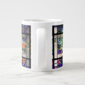 ティファニーステンドグラスジャンボマグカップ ジャンボコーヒーマグカップ (裏面)