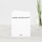 ティファニーステンドグラス藤カード カード (裏面)