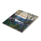 ティファニータイルカラフル山景色 タイル (側面)