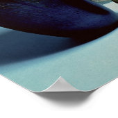 ティファニーファブリルプレートと花瓶 ポスター (角)