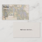 ティファニーフラワーズ名刺 名刺 (正面/裏面)