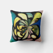 ティファニーフローアメリカンモホ装飾用クッション クッション (裏面)