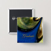 ティファニーフロー大学院ボタンスクエア 缶バッジ (正面&裏面)