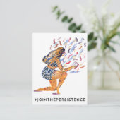 ティファニーマラリー葉書 ポストカード (スタンド正面)