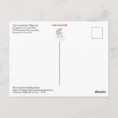 ティファニーランプ付アイスクリームパーラー ポストカード (裏面)