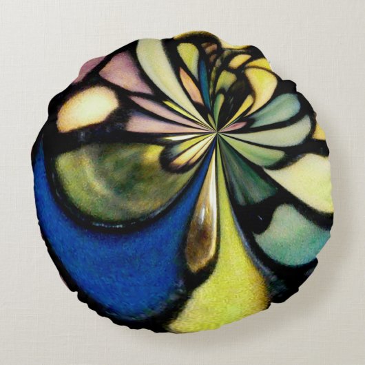 ティファニー流 ラウンドクッション (裏面)