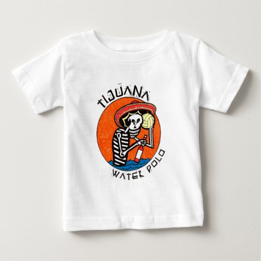 ティフアナの水球 ベビーTシャツ (正面)