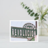 ティフアナ通り標識 ポストカード (スタンド正面)